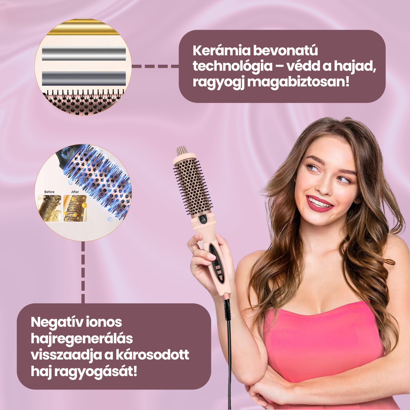 SelyemLux- Hajformázó